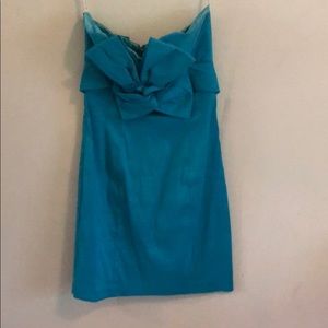 Aqua blue prom or homecoming dress